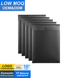 Cartelle Portadocumenti in Plastica con Chiusura a Bottone per Fogli Formato A4 - Product Image 1