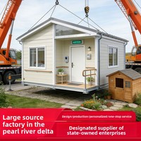 Conteneur mobile préfabriqué, maison décorée, amovible, résidentielle, modulaire, avec salle d'activités intégrée, en tôle d'acier colorée, Chine