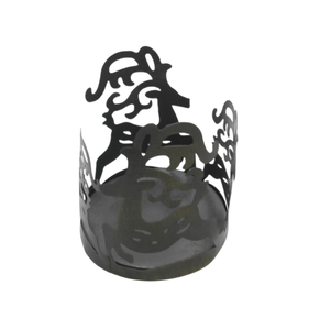 Lanterne en métal marocain antique, faite à la main, porte-bougie, décoration d'intérieur, Noël, Pâques, marque IHA Inde - Product Image 1