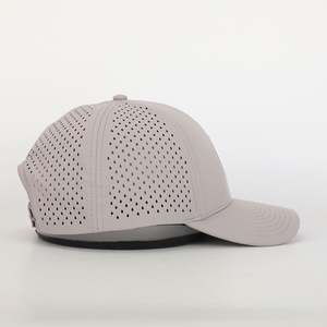 Gorra de béisbol con logotipo bordado, sombrero de ala de papá curva, alta elasticidad, absorción de frío, transpirable, cómoda, gorra escalable - Product Image 4