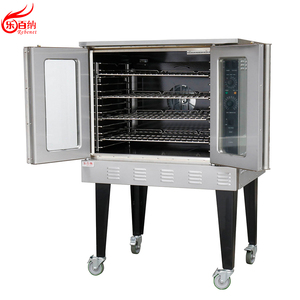 Four à convection au gaz <span class=keywords><strong>professionnel</strong></span> en acier inoxydable homologué ETL 54000 BTU pour la cuisson du pain dans les restaurants et les hôtels - Product Image 2