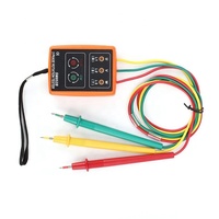 Testeur de rotation triphasé SM852B, indicateur de phase numérique, détecteur, buzzer LED, séquenceur de phase, testeur de tension 60V~600V AC