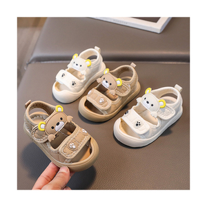 Sepatu berjalan bayi beruang kartun grosir anak perempuan sepatu anak-anak balita musim panas sandal anak-anak pergelangan kaki mode luar ruangan untuk anak laki-laki - Product Image 2