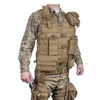 Chaleco de seguridad de sistema Molle portador de placa transpirable de alta resistencia impermeable al aire libre multifuncional equipo táctico Chaleco de caza