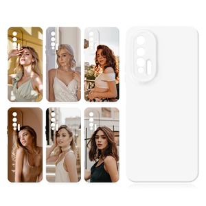 Coque de téléphone vierge pour sublimation, coque en TPU avec revêtement en film souple 3D, coque de téléphone DIY, impression de film 3D entièrement enveloppée pour Huawei Nova 6 Series - Product Image 1