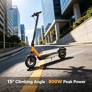 Trottinette pliable 48V pour adultes avec batterie au lithium, moteur 500W et haute vitesse MK-086, moteur 500W offrant des performances puissantes - Product Image 4