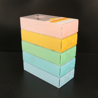Boîtes de présentation suspendues en plastique transparent de luxe Boîte en acétate avec logo d'impression personnalisée