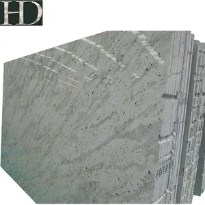 Lastre di pietra di granito naturale importano Andromeda lastra di granito sottile bianco popolare materiale decorativo per esterni granito