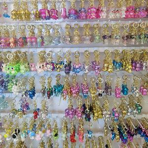 Phim hoạt hình mềm 3D PVC cao su Anime Xe móc chìa khóa Túi đồ chơi sang trọng Búp bê mặt dây chuyền Keychain Phụ Kiện Vòng chìa khóa - Product Image 5