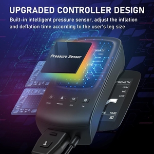 Professional High Quality Leg Massager Air Compression Recovery <b>System</b> Sequential Device Timing Control Customized Packaging - Product Image 2