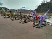 Parc de thème de Dragon et de dinosaure 33 cm, grande taille, personnalisé, figurine de grande taille