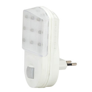 مصباح ليلي داخلي LED مع مستشعر حركة، بلاستيك، 6000 كلفن، ضوء نهاري، تصميم عصري، إضاءة LED بيضاء لغرفة النوم والحديقة، معتمد من EMC - Product Image 3