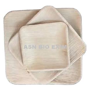 AA Higiénico Desechable Areca Hoja de Palma Plato de Grado Alimenticio Hermoso Diseño de Planta Grabado Ecológico para Bodas y Uso Doméstico - Product Image 4