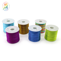 Fourniture directe d'usine No.7 1.0mm fil de soie en Nylon rond coréen pour le tissage Bracelet noeud chinois Artware