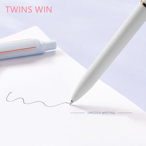 カスタムロゴ印刷 マカロンカラー 0.5mm ゲルペン 5本セット 可愛いキャンディ風 クリエイティブゲルペン - Product Image 4