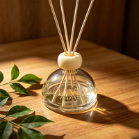 Bouteilles en verre vides pour diffuseurs à bâtonnets, 150 ml et 250 ml, prix de gros, couleur personnalisable, conteneur de parfum avec bâtonnets en fibre