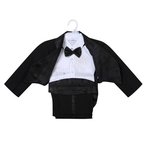 Camisa de Casamento dos homens Terno Batizado Vestido <span class=keywords><strong>Set</strong></span> 1-4 Anos <span class=keywords><strong>Baby</strong></span> <span class=keywords><strong>Boy</strong></span> Birthday Party Suit Blazer Coat Roupas de Batismo para Menino - Product Image 5
