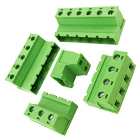 Connecteur mâle sans soudure à pas de 7,62 mm, à connexion rapide, sans outil, à pression, pour applications industrielles en ligne