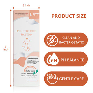 Jabón Íntimo Femenino al por Mayor OEM, Antipicor, a Base de Hierbas, con Equilibrio de pH, Antibacteriano, Probiótico, para el Cuidado Vaginal - Product Image 6