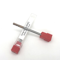 Fraise à queue en carbure monobloc HRC 55-65, longueur standard, 4 dents, à rayon d'angle, support OEM/ODM