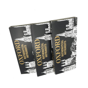 Juego de Reglas de Geometría Oxford de Metal Profesional, Precio de Fábrica Original, con Caja - Product Image 1