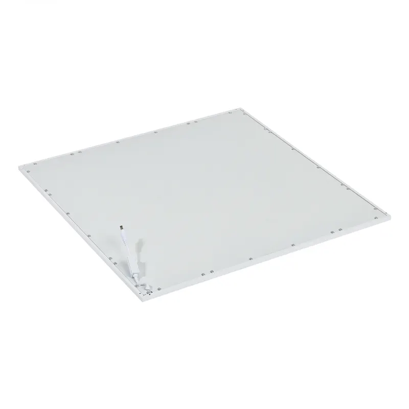 White Aluminum Frame 12V 24VDc Square Led Panel Light For Industrial Residential Light sidelit High Lumen 120Lm/W