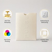 Sobre con Impresión Térmica Personalizada para Invitaciones de Boda Elegantes, Tarjetas de Felicitación y Boletos para Eventos Formales
