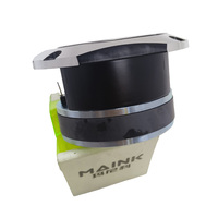 Tweeter Profesional para Auto de 38MM con Disco de Hierro, 4.6 Pulgadas, 650W de Potencia Máxima, Sistema de Altavoces para Auto, Componente para Puerta y Tablero, Grado Profesional