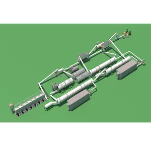 Suppliers Roller press Granulating Machine Price Automation fertilizer Production Line