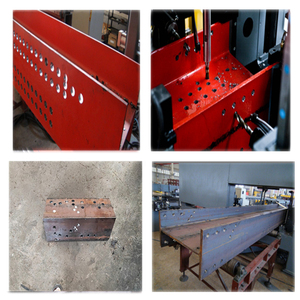 Raintech SWZ Series CNC H Beam Machine de perçage de profil 3D en acier 220V avec moteur et composants du noyau de roulement - Product Image 6