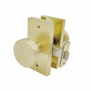 Moquin Flat Ball Passage Door Knob – No Lock, Satin Nickel, Perfect For Closets & Hallways