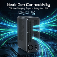 Zkmagic AMD Ryzen AI MAX+ PRO 395 Mini PC Portátil con IA, 2TB M.2, Kit de Desarrollo para Prototipos de IA y Despliegue en Campo, Windows/Linux