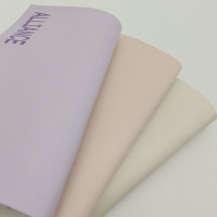 Tissu en cuir PU thermochromique à changement de couleur pour étuis à lunettes, étiquettes de marque, patchs en cuir et semelles intérieures de chaussures
