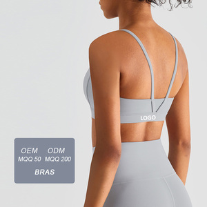 WX1430 Naked Feeling Sports Bra Yoga Singlet Gather Beauty Back Fitness Female Vest - Product Image 3