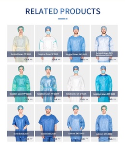 Impermeabile fabbrica originale commercio all'ingrosso di plastica PE CPE usa e getta CPE camici con il pollice - Product Image 6