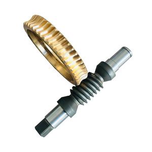 Custom Brass <span class=keywords><strong>Worm</strong></span> Gear e Steel Worms Nova Condição - Product Image 1