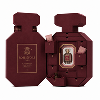Boîte de calendrier de l'avent personnalisée de luxe en forme de parfum, 12 jours, pour coffrets cadeaux de parfums et cosmétiques de Noël