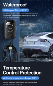RUIVANDA Usine <span class=keywords><strong>Meilleur</strong></span> Prix Nouveau <span class=keywords><strong>7KW</strong></span> AC EV Chargeur <span class=keywords><strong>Wallbox</strong></span> avec OCPP1.6 4.3 pouces Écran LCD Ajuster le courant de sortie - Product Image 3