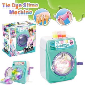 Custom Logo Butter Tie Dye Slime Machine Jar Calander <b>Squishy</b> Mud Jumbo Diy Fluffy Slime Kit for Kids Set - Product Image 2