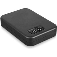 HYYSAFE HYY04 Tragbarer Auto-/Heim-Safe Schmuck-Geldkassette mit Kombinationsschloss Mechanischer Safe Waffenschrank fürs Auto