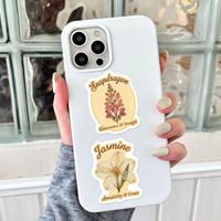 50pcs Plant Series Sticker For Pvc Waterproof Sticker Car Mobile Phone Laptop Notebook Water Bottle Stickers