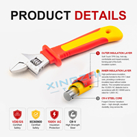 Kit d'outils à main isolés professionnels 42 pièces 1000V pour l'entretien des véhicules électriques et des batteries