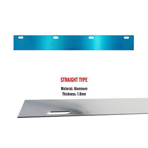 24"x3" <b>Mud</b> <b>Flap</b> Reflector for Semi Truck and Semi Trailer Aluminum Straight Strip with Reflective Tape - Product Image 6