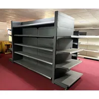 Étagère de supermarché en métal de haute qualité, robuste, durable, personnalisable, à prix bas, avec revêtement électrostatique anti-corrosion