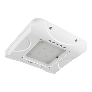 Lumière de canopée LED intelligente à intensité variable 150W à haut rendement lumineux, étanche IP65, garantie 5 ans, CRI 70, 3000-6500K, lampadaire LED - Product Image 4