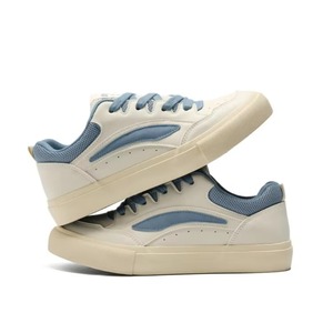 Zapatillas de Skateboarding y Caminar para Hombre, Diseño Clásico Personalizado de Marca, con Cordones y Diseño de Caña Baja - Product Image 2