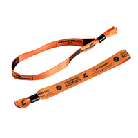 Bracelets en tissu personnalisés avec logo par sublimation |   Bracelet en tissu élégant et durable pour événements écologiques