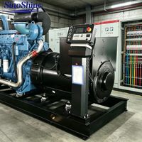 Générateur à turbine à gaz SinoShine 500 kW 1 MW, production d'énergie industrielle, générateur à gaz naturel, groupe électrogène haute efficacité