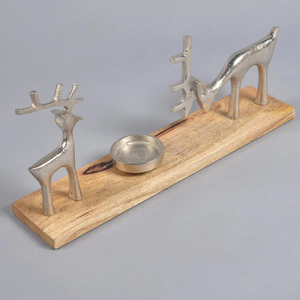 เชิงเทียนรูปกวางแบบตั้งสำหรับตกแต่งบ้านของ2025สำหรับวางตรงกลางโต๊ะงานแต่งงาน - Product Image 5