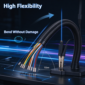 Tubo de Protección de Cables Flexible Corrugado para Automóviles, para Cableado de Camiones y Automóviles - Product Image 1